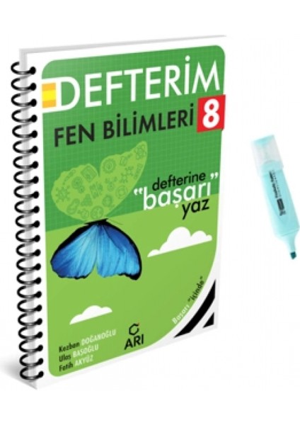 8.sınıf Fenito Fen Bilimleri Akıllı Defterim