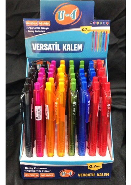 U4 Versati̇l Kalem 0,7mm U4-501A 48