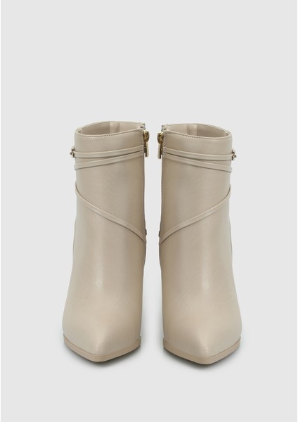 Bej Kadın Bootie modelleri