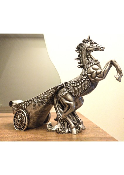At Şaraplık Biblo 38 cm Dev Boy Ev Dekor Hediyelik Eşya fırsatları