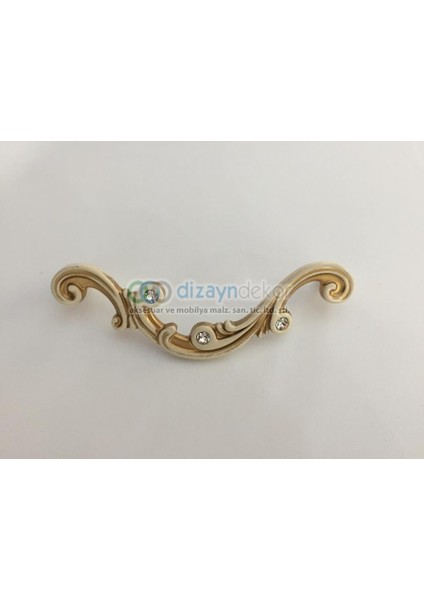 Swarovski Taşlı 128 Mm. Antik Altın Krem fiyatları