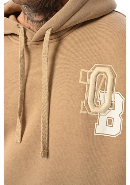 Baskılı Nakışlı Kapüşonlu Sweatshirt modelleri