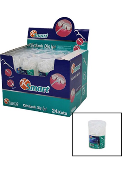 Ksmart Kürdanli Di̇ş Ipi̇ K-0704 Box 24