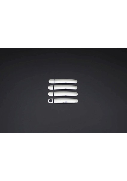 Vw Volkswagen Polo 6r Uyumlu Hb Kapı Kolu 4 Parça 2009-2017 Paslanmaz Krom