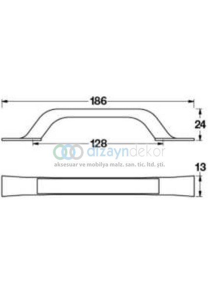 128 Mm. Florya Mutfak Kulpu Mat Antrasit fiyatları