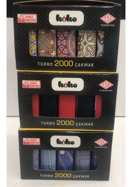 Koko 2000 Turbo Çakmak 50