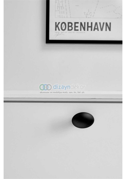 Dome Mat Siyah Tekli Düğme Kulp fiyatları