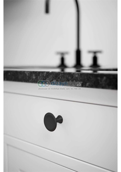 Bell Mat Siyah Tekli Düğme Kulp fiyatları