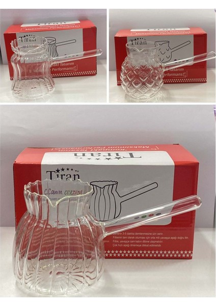 Ti̇ran Cam Cezve Çeşi̇t TİRAN-308-9-10 36