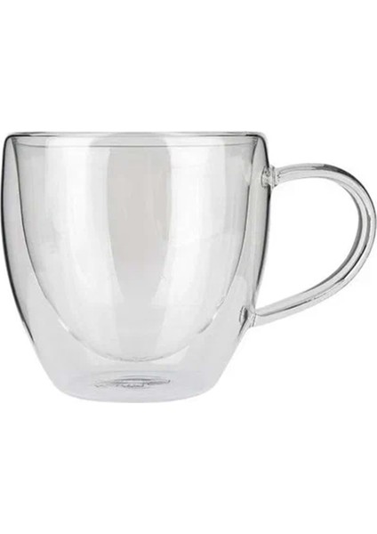 Ykt Çi̇ft Ci̇darli Kulplu Bardak 11301