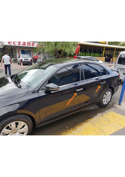 Vw Volkswagen Jetta 6 Sedan Uyumlu Kapı Kolu 4 Parça 2011 ve Sonrası Paslanmaz Krom fiyatları