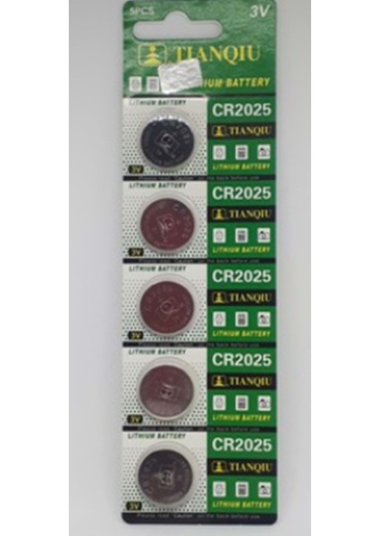 Tianqiu CR2025 Para Pi̇l 5 100