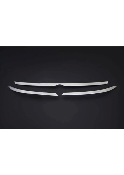 Vw Volkswagen Passat B8.5 Uyumlu Sedan Far Üstü Çıta 3 Parça 2019 ve Sonrası Paslanmaz Krom