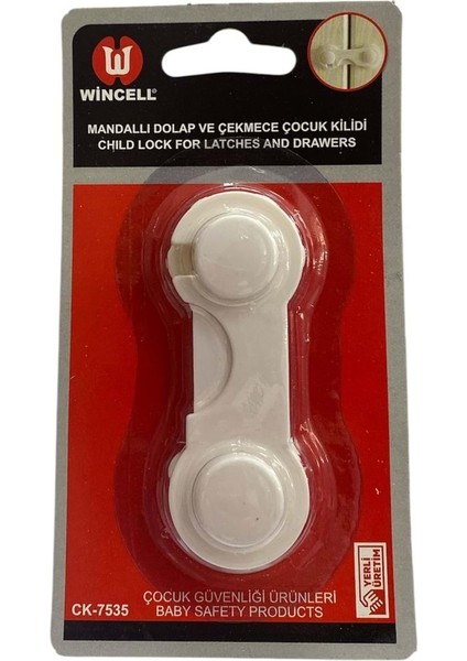 Wi̇ncell Dolap ve Çekmece Çocuk Ki̇li̇di̇ CK-7535