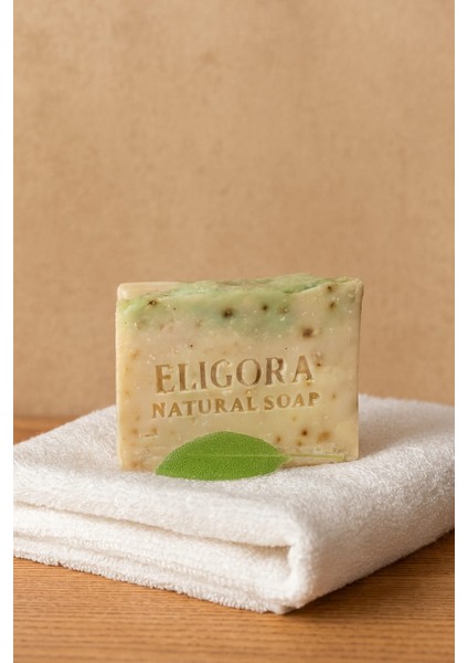 Doğal Ada Çaylı Tuz Sabunu