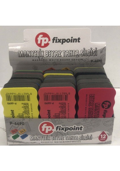 Fi̇xpoi̇nt Manyeti̇k Tahta Si̇lgi̇si̇ P-6690| 1 Adet