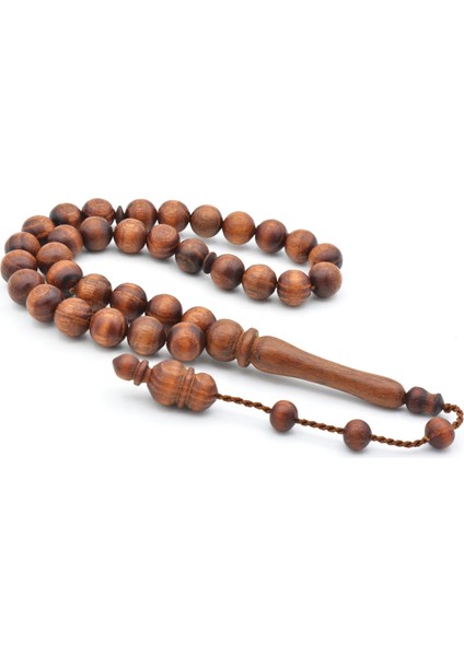 Usta Işi Sistemli Küre Kesim Akasya Ağacı Tesbih