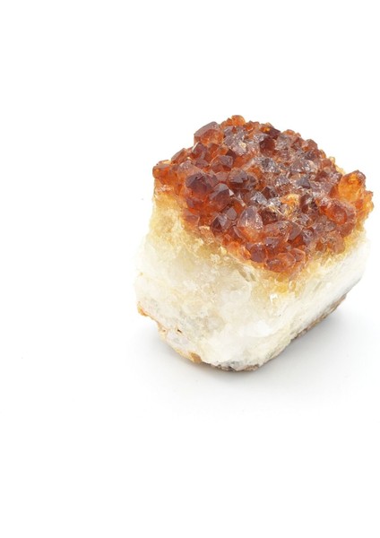 Hakiki Doğal Sitrin Taşı Kaya Parçası 345 Gram fiyatları