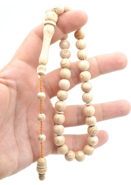 Usta Işi Sistemli Küre Kesim Kokulu Sedir Ağacı Tesbih fırsatları