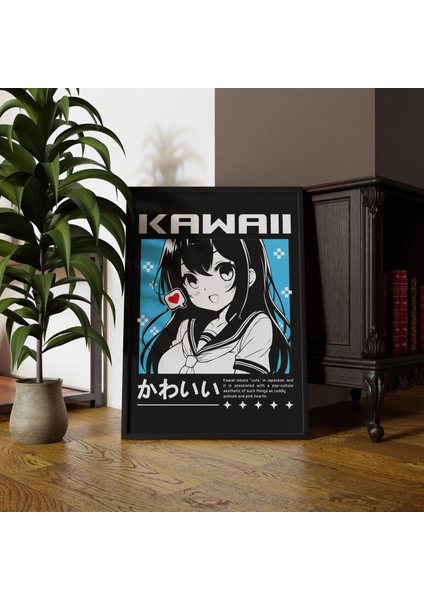 ''kawaii'' Poster Tablo (Çerçeveli) fiyatları
