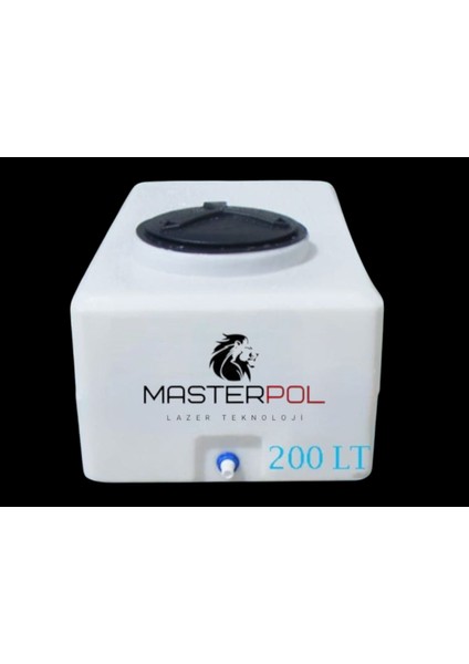 200 Lt Kare Su Deposu VANA HEDİYE Tankı Bidonu Karavan