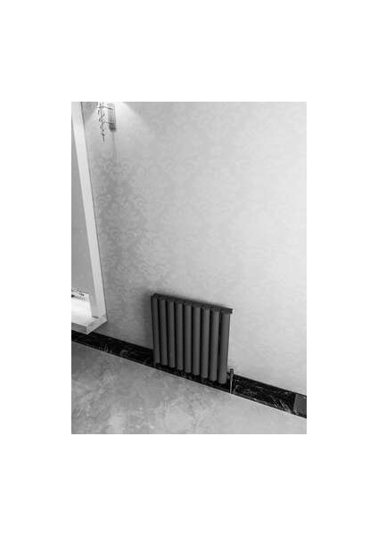Ula Yatay Alüminyum Radyatör 625X600 Pütürlü Beyaz (Ral 9016)