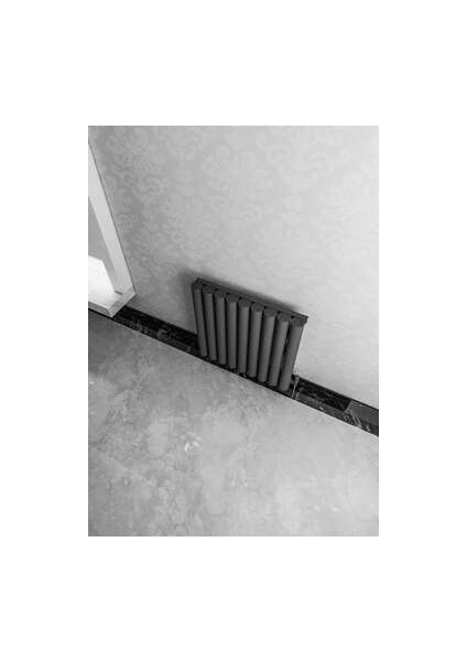 Ula Yatay Alüminyum Radyatör 625X600 Pütürlü Beyaz (Ral 9016)