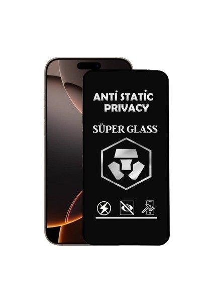 iPhone 13 Pro Max Uyumlu Hayalet Tam Kaplayan Guard Cam Ekran Koruyucu