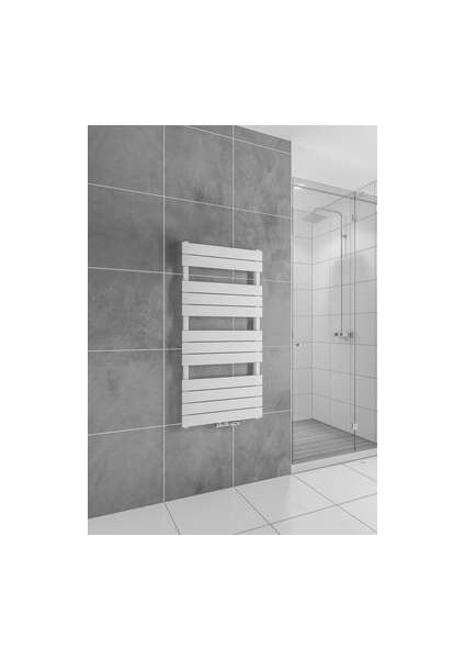 Smyrna Çelik Dizayn Havlupan 600X1200 Pütürlü Beyaz (Ral 9016)