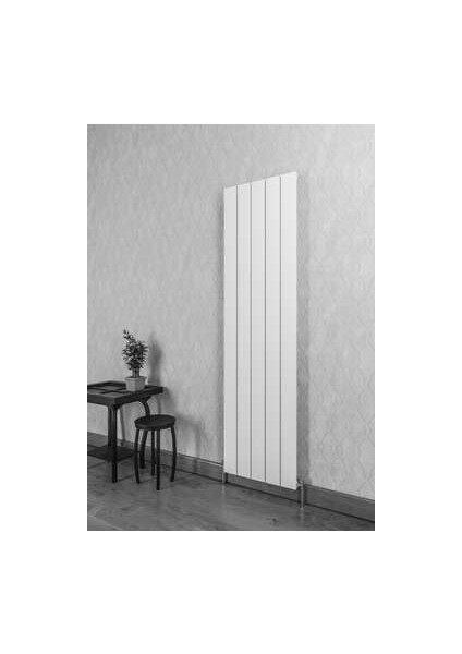 Drama Dikey Alüminyum Radyatör 470X1800 Pütürlü Beyaz (Ral 9016) fiyatları