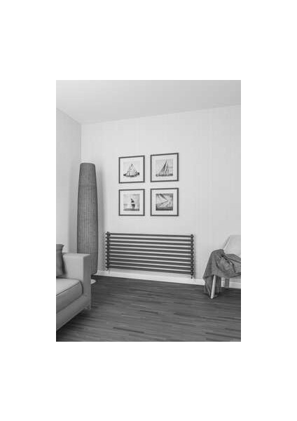 Focha Yatay Çelik Radyatör 1200X600 Pütürlü Beyaz (Ral 9016)