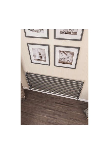 Focha Yatay Çelik Radyatör 1200X600 Pütürlü Beyaz (Ral 9016)