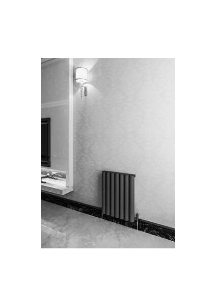 Ula Yatay Alüminyum Radyatör 485X600 Pütürlü Beyaz (Ral 9016)