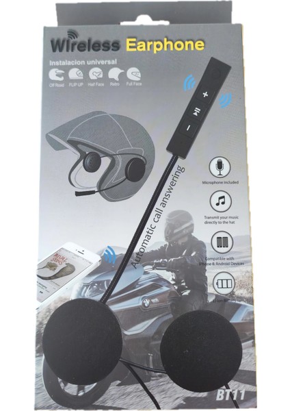 Kablosuz Kulaklık, Intercom, Motor, Kask, Kurye, Için, Kablosuz Konfor ve Ses Kalitesi fiyatları