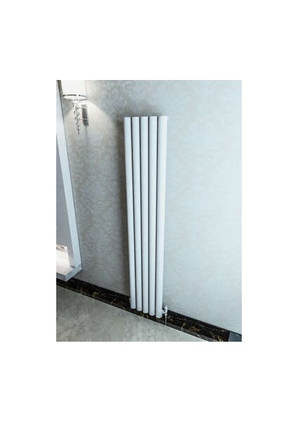 Ula Dikey Alüminyum Radyatör 345X1800 Pütürlü Antrasit (7946)