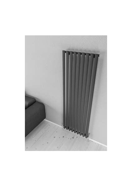 Palesa Dikey Çelik Radyatör 630X1800 Pütürlü Antrasit (7946) fiyatları
