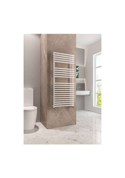 Riva Çelik Dizayn Boyalı Havlupan 600X1200 Pütürlü Beyaz (Ral 9016)