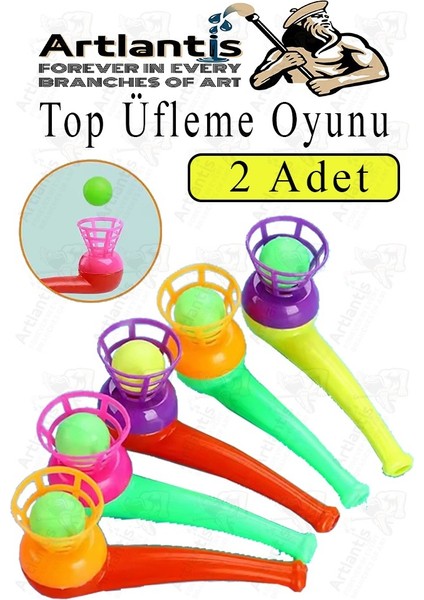 Top Üfleme Oyunu 2 Adet Saksafon Üfleme Nefes Oyuncağı Üfleme Düdüğü Oyuncak Karne Sınıf Çocuk Hediye
