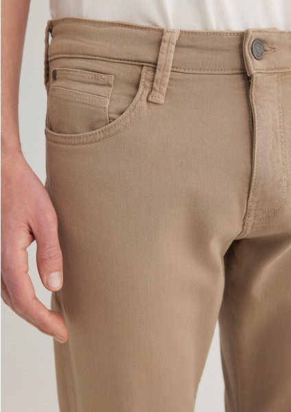 Hunter Koyu Bej Comfort Gabardin Pantolon 0020232492