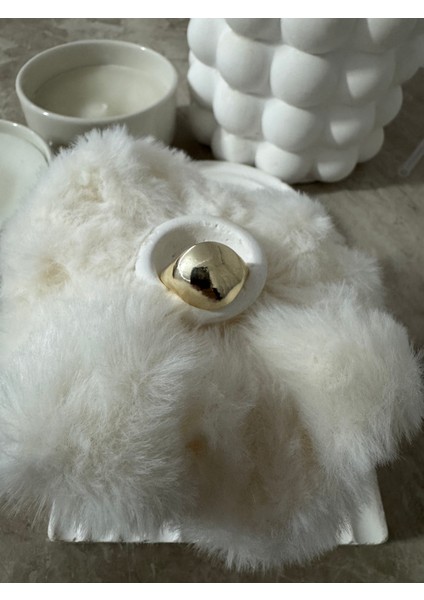 Bombe Yuvarlak Ayarlanabilir Gold Yüzük fırsatları