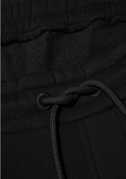 Mavi Logo Baskılı Siyah Eşofman Altı 0010208-900