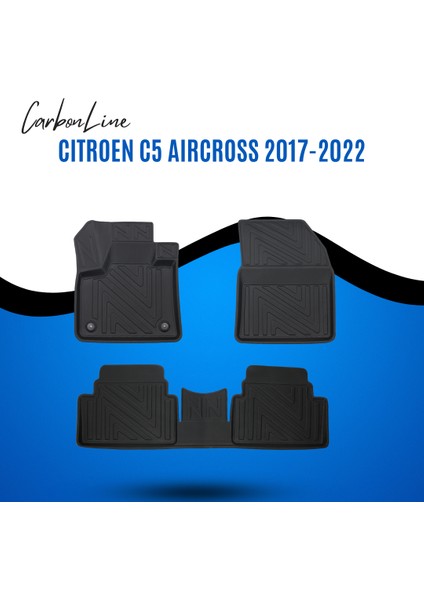 Cıtroen C5 Aırcross 2017-2022 3D Carbonline Araca Özel Paspas