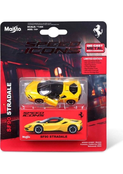 Maisto 1/64 Speed Icons Koleksiyon Araçları indirimleri