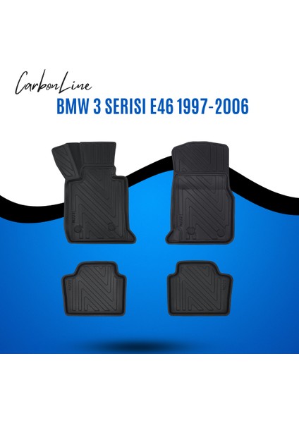 Bmw 3 Serısı E46 1997-2006 3D Carbonline Araca Özel Paspas