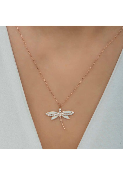 Gümüş Rose Yusufçuk Bayan Kolye fırsatları