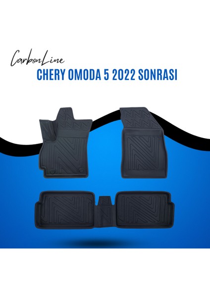 Chery Omoda 5 2022 Sonrası 3D Carbonline Araca Özel Paspas
