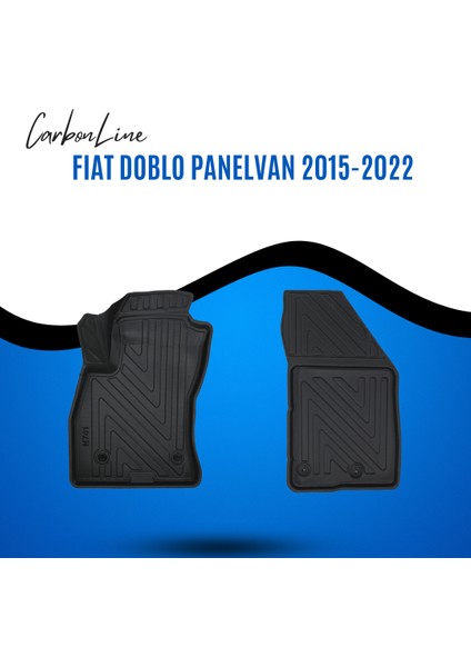 Fıat Doblo Panelvan 2015-2022 3D Carbonline Araca Özel Paspas