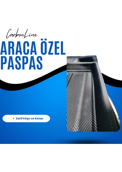 Opel Corsa F 2019 Sonrası 3D Carbonline Araca Özel Paspas fırsatları