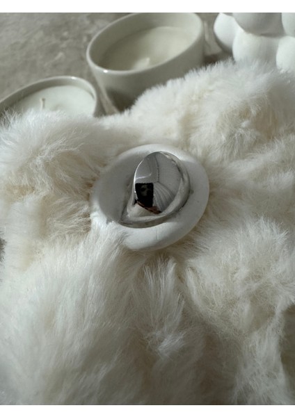 Bombe Yuvarlak Ayarlanabilir Silver Yüzük fiyatları