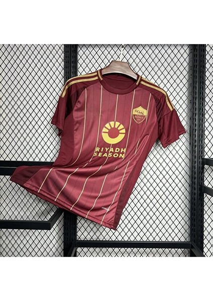As Roma 2024-25 Yeni Sezon Iç Saha Isimsiz Yetişkin Forması modelleri